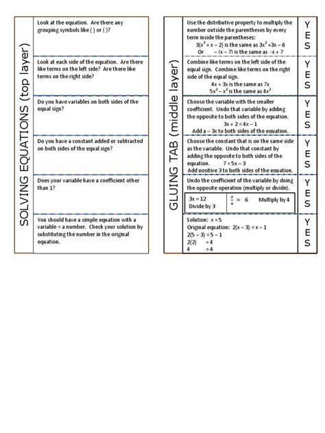 Pdf Solving Equation Foldable Dokumen Tips