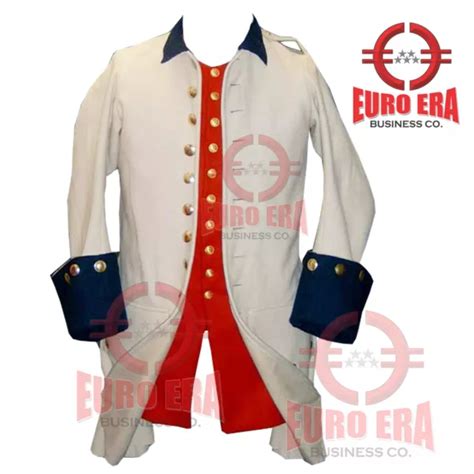 NAPOLEONIC 17TH 18TH Century French Army Military Officer Frock Coat