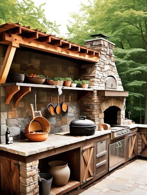 17 Outdoor Kitchens and Bar Designs for an Epic Backyard Paradise - Peak Patio Life