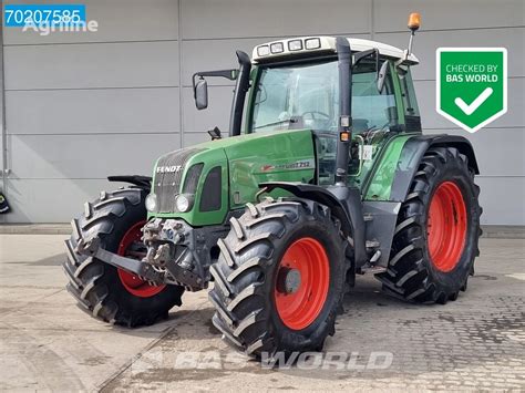 Fendt 712 Vario 4X4 Wielen Trekker Te Koop Nederland Veghel KQ37081