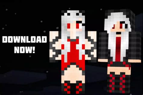 Vampire Girl Minecraft Skin