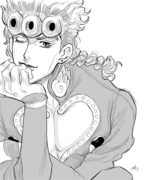 Artstation Giorno Giovanna Jojo