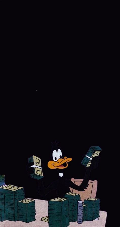 Rich Daffy Duck Retro Wallpaper Iphone Duck Wallpaper Daffy Duck