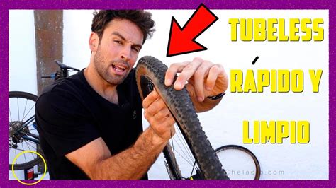 ¿cómo Cambiar Rueda Tubeless De Una Bicicleta Youtube