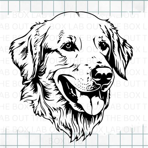 Golden Retriever Svg Dog Svg Pet Svg Animal Svg K 9 Wolf Golden