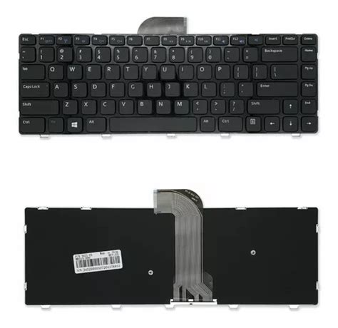 Teclado Para Notebook Dell Inspiron Cor Preto Abnt Mercadolivre