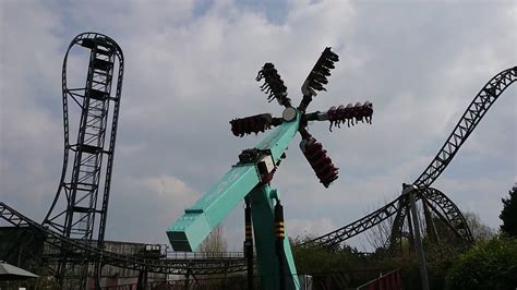 Samurai Ride At Thorpe Park Resort March 2019 Youtube