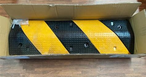 Nisorpa Rubber Speed Bump 40 Long Heavy Duty 22 000lbs Load Capacity 2