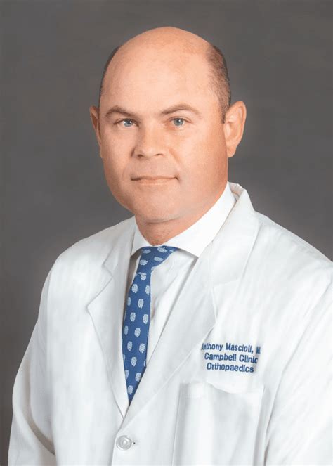 Anthony Mascioli - Campbell Clinic Orthopaedics | General Orthopaedics