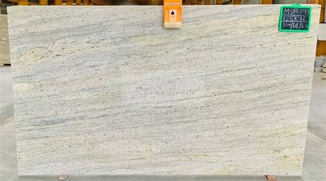 Above 20 Mm Millennium Cream Gangsaw Size Granite Slab For Countertops