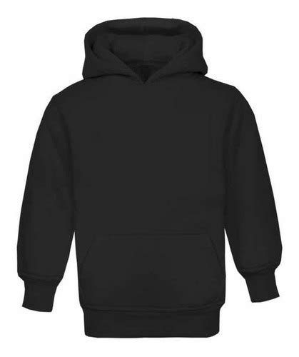 Sudadera Unisex Negra Con Capucha Y Cangurera Basica Envío gratis