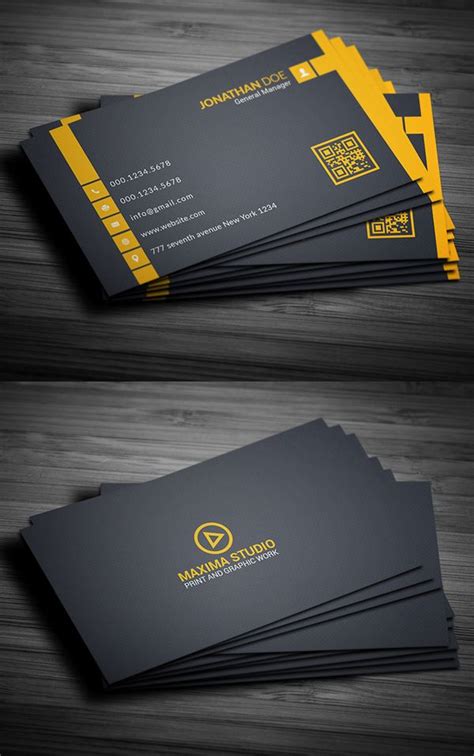 sample business card formats