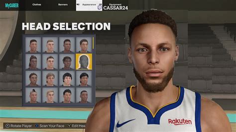 THE BEST STEPH CURRY FACE CREATION ON NBA2K23 YouTube