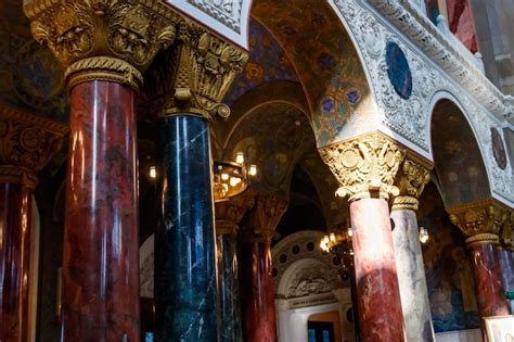 Premium Photo Interior Of The Orthodox Naval Cathedral Of St Nicholas