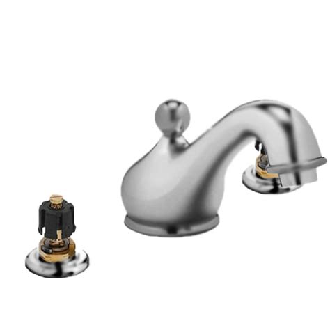 American Standard Amarilis 8 Inch Widespread 2 Handle Bathroom Faucet With Aerated Spout I