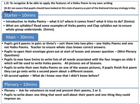 Haiku Poems | Teaching Resources