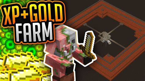 Gold XP Farm Tutorial Level 0 30 In 74 Sekunden Minecraft 1 21