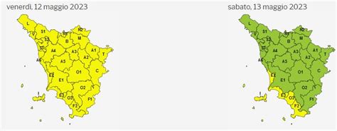 Meteo In Maremma Codice Giallo E Variabilit Maremmaoggi