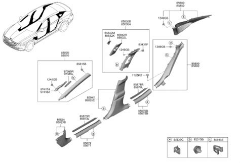 Ji Nbd Genuine Hyundai Trim Assy Fr Dr Scuff Lh