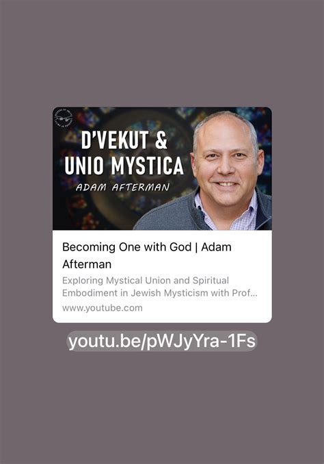 Seekers Of Unity On Twitter New Vid Out Becoming One With God Adam