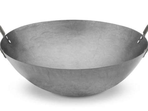 Hammered Flat Bottom Wok