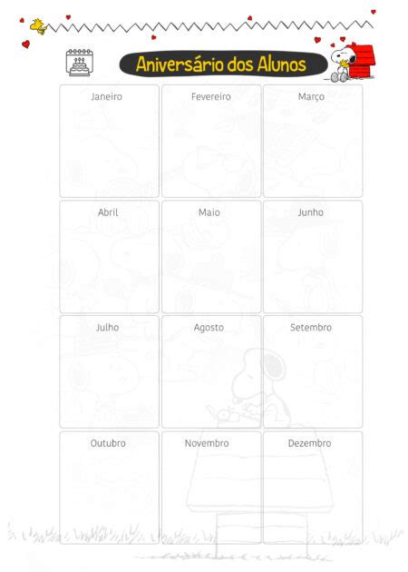 Caderno Planejamento Professor 2023 Snoopy Aniversarios Fazendo A