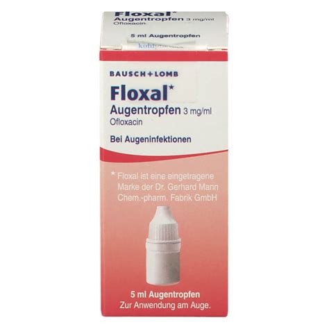 Floxal Mg Ml Ml Mit Dem E Rezept Kaufen Shop Apotheke