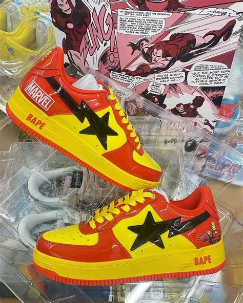 Marvel X Bape Sta 2022 Collection Release Date Sbd