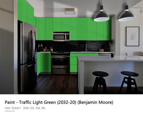 Benjamin Moore Traffic Light Green Paint Color Codes Similar