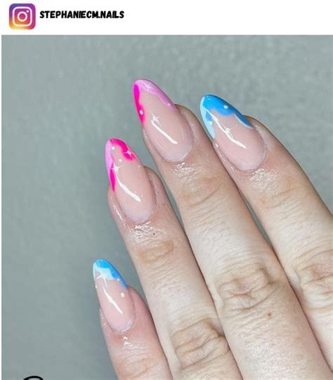 Gender Reveal Nail Ideas For Nerd About Town