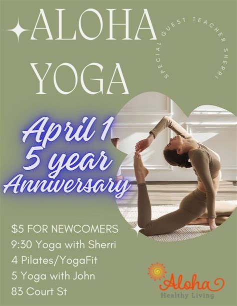 5 Year Anniversary Aloha Keene 1 April 2024