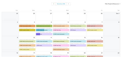 Social Media Marketing Plan Template And Calendar Teamgantt