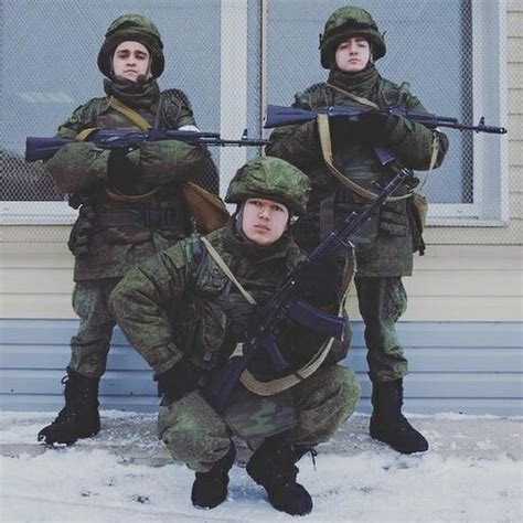 russian soldiers  ak  rifles rmilitaryequipment