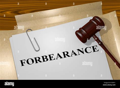 forbearance  res stock photography  images alamy