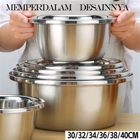 Jual Versi Premium30 40CM Wadah Makanan Wadah Sup Memperdalam