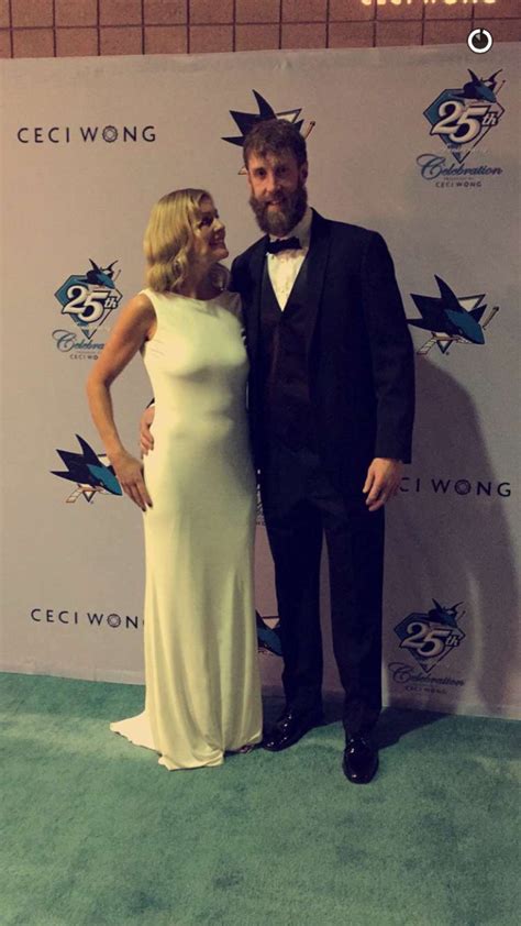 Wives And Girlfriends Of Nhl Players Tabea And Joe Thornton