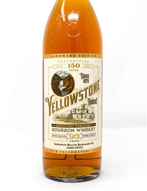 Yellowstone Select Kentucky Straight Bourbon Whiskey 750ml