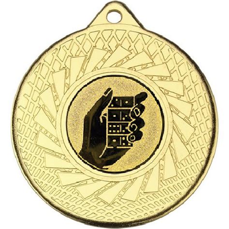 Dominos Blade Medal Gold 50mm Buy Online In UK