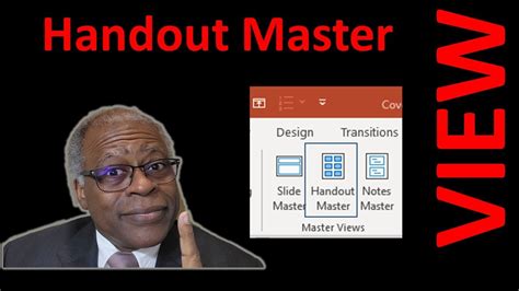 Using Handout Master View In Powerpoint Youtube