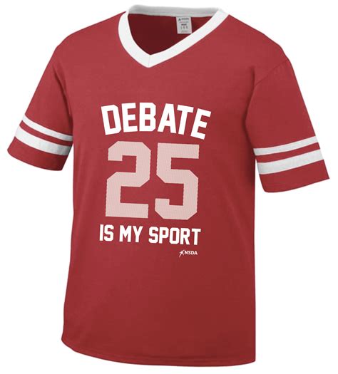 Debate Sport Jersey Shirt | NSDA Store
