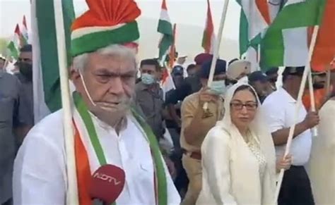 Jammu And Kashmir Lt Governor Manoj Sinha To Ndtv During Tiranga Yatra