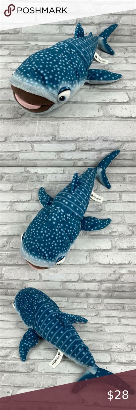 Disney Destiny the Whale Shark Plush Blue w/ Spots | Shark plush, Whale shark, Disney