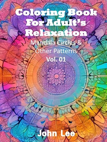 Coloring Book For Adults Relaxation Mandala Circles And Other Patterns