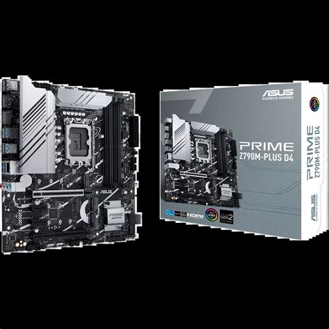 Asus PRIME Z790M PLUS D4 Intel LGA1700 Motherboard SU Tech Games