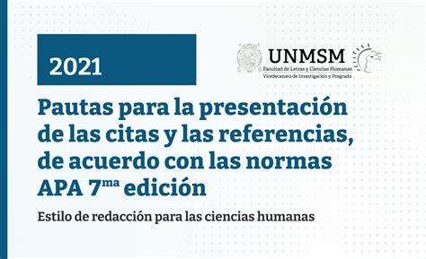 Pautas Para La Presentación De Las Citas Y Las Referencias De Acuerdo