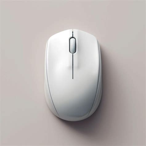 Un Mouse De Computadora Plateado Y Blanco Con Una Flecha Negra