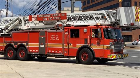 MCFRS Tower 703 Responding LOUD Q YouTube