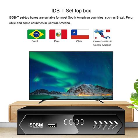 Conversor Digital Tv Hd Fta Isdb T Empf Nger Isdbt Tdt Decoder Tv Tuner