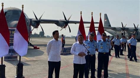 Serahkan Pesawat Super Hercules Ke Tni Au Wamenhan Kita Ganti