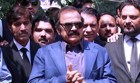 Rana Sanaullah Demands Guarantees Of Peaceful PTI March On Islamabad